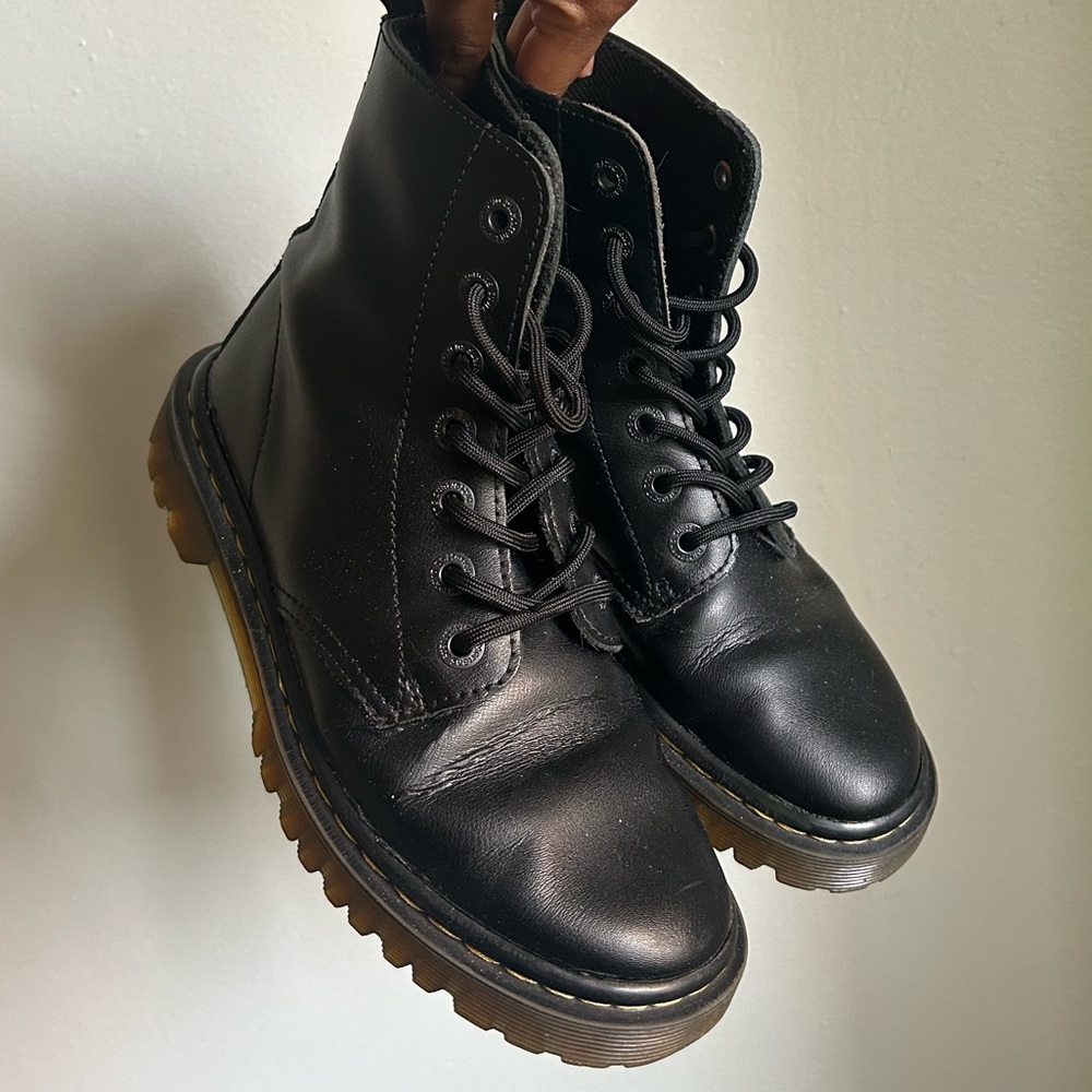 Black Dr. Marten Combat Boots